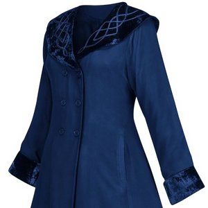 Kelly Celtic Coat in Navy PL